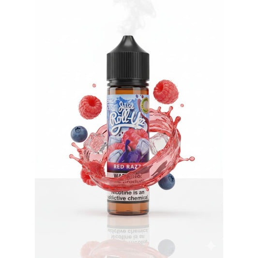 نكهة فيب توت راز احمر ايس من رول ابز ROLL UPZ - نيكوتين 3
