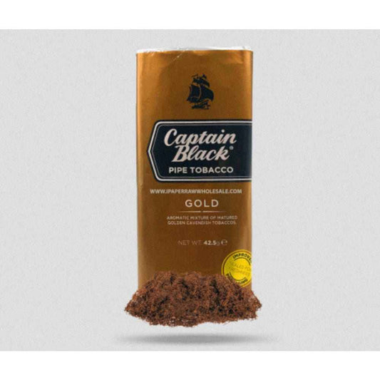 تبغ غليون بايب كابتن بلاك قولد 42.5 جرام CAPTAIN BLACK
