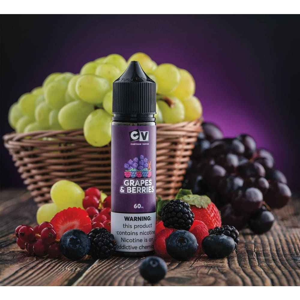CV نكهة فيب عنب توت من سي - نيكوتين 3