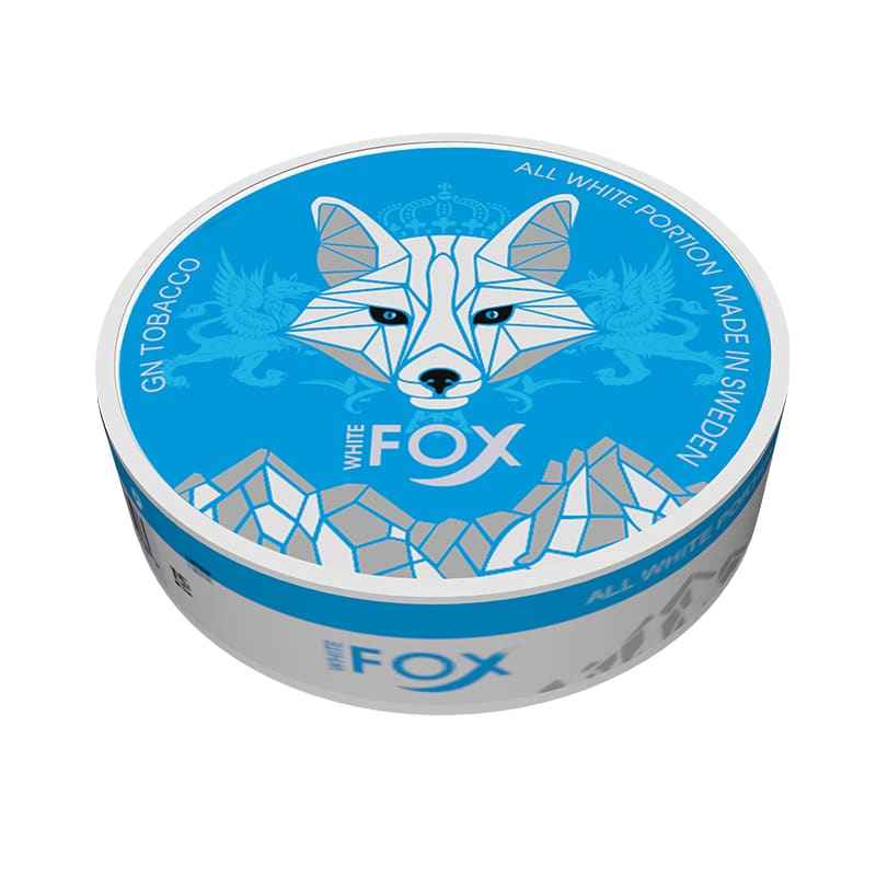 اظرف نيكوتين وايت فوكس عدة نكهات FOX - ازرق نعناع مثلج (شكل