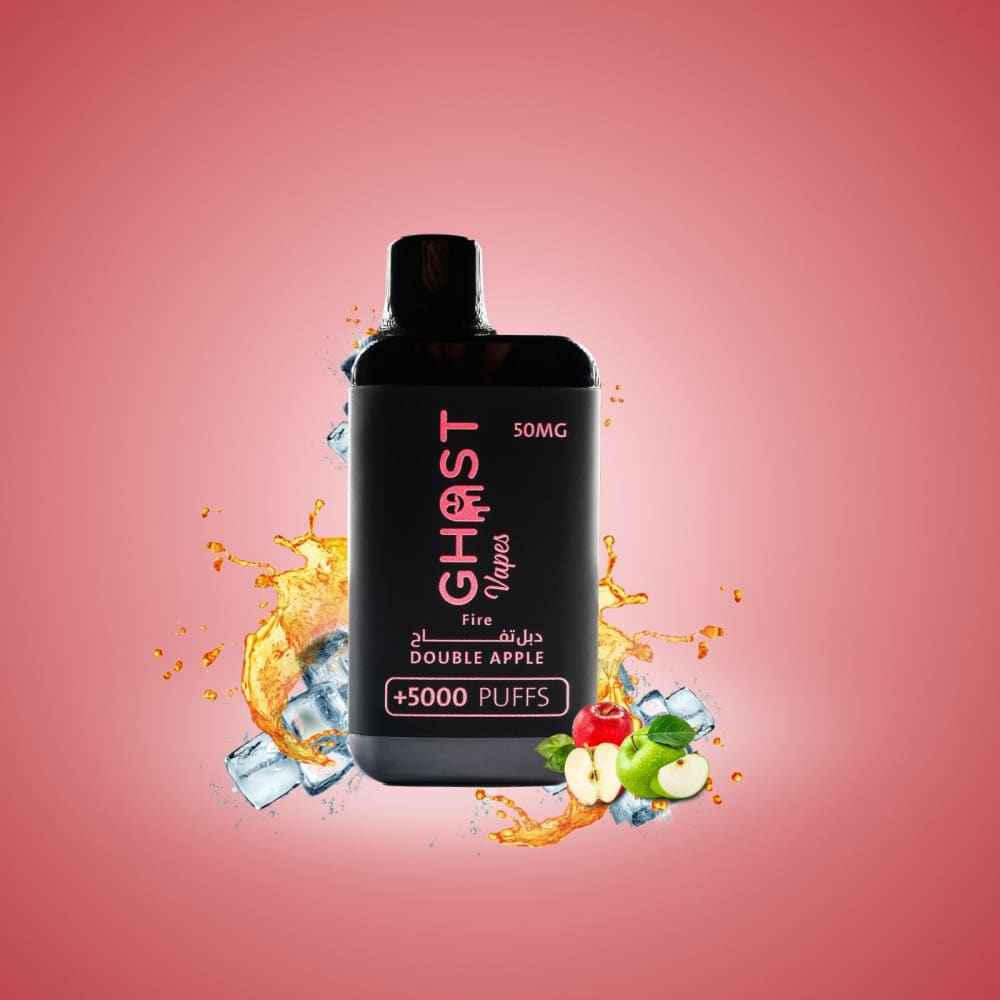 ghost vape سحبة سيجارة قوست فيب 5000 شفطة 20 نيكوتين عدة