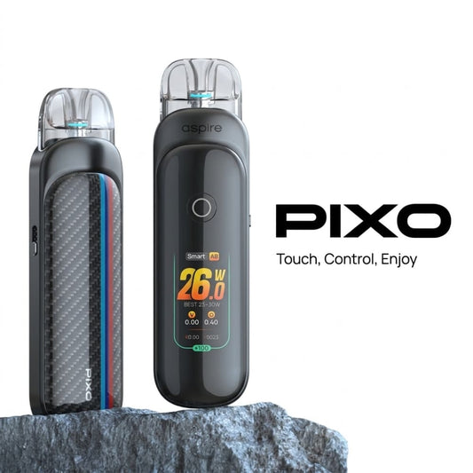 جهاز سحبة و شيشة بيكسو من اسباير ASPIRE PIXO - اسود