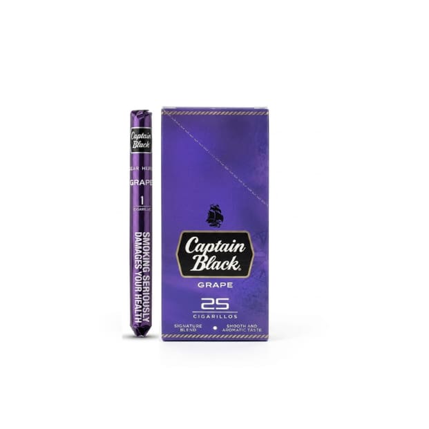 سيجار حبة واحدة كابتن بلاك عنب Captain Black Grape