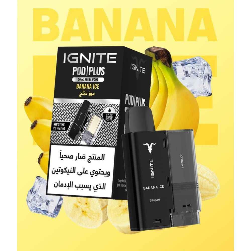 جهاز استخدام سحبة سيجارة اجنايت مع بودات 20 نيكوتين 25000