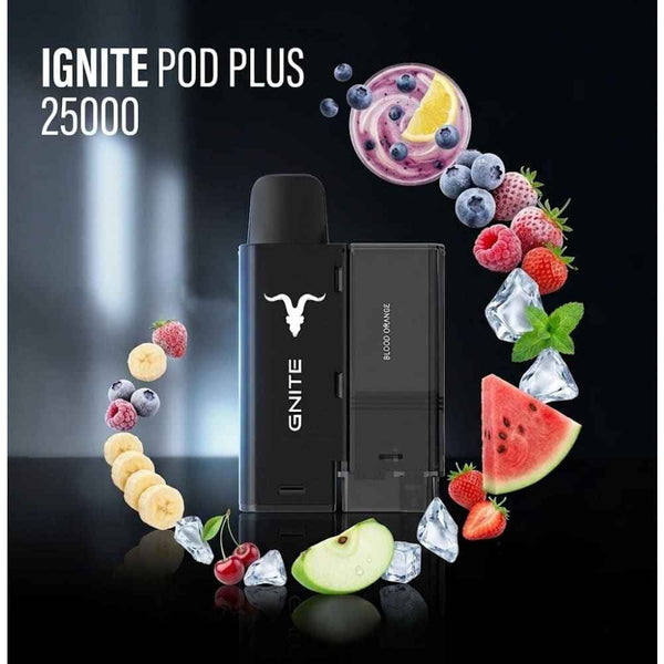 جهاز استخدام سحبة سيجارة اجنايت مع بودات 20 نيكوتين 25000