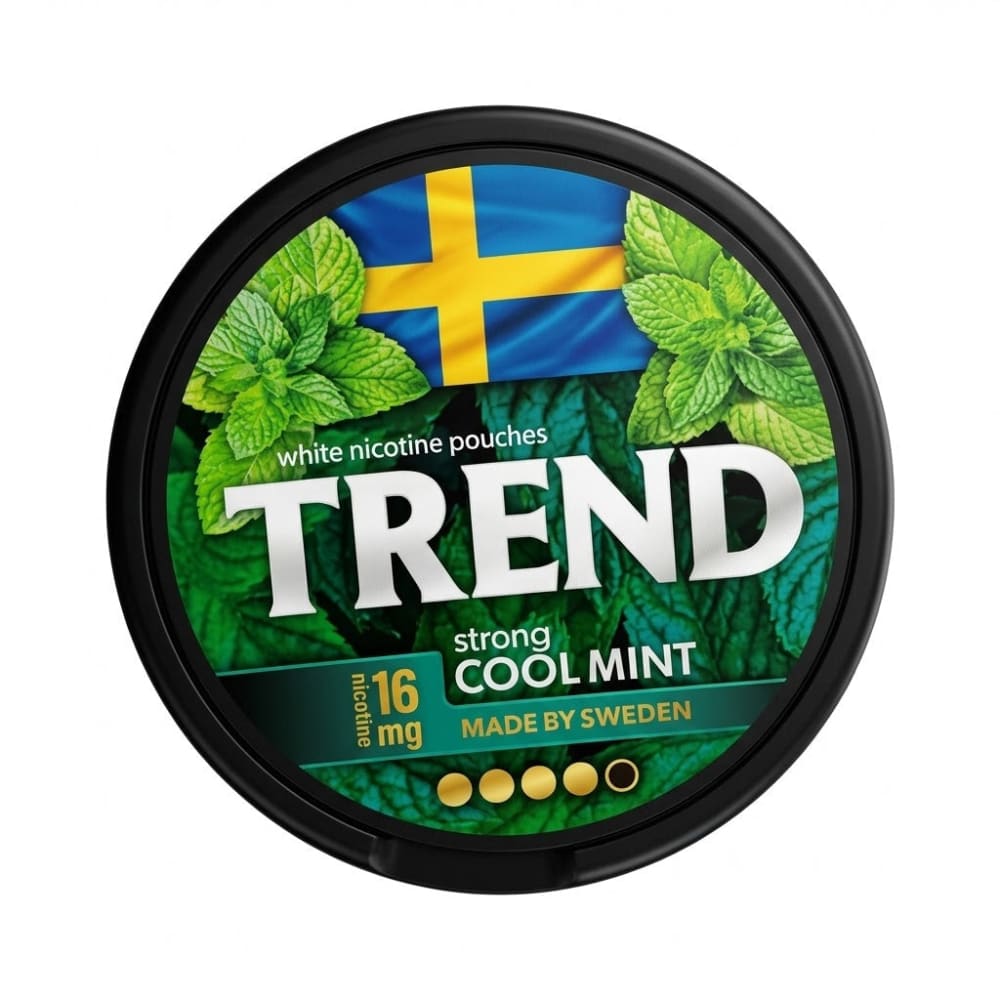 اظرف نيكوتين نكهة نعناع بارد من ترند TREND Cool Mint - 16
