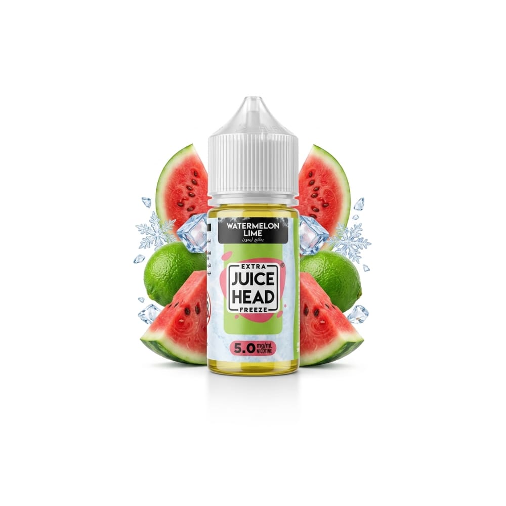 نكهة جوس هيد بطيخ لايم ايس سولت نيكوتين JUICE HEAD