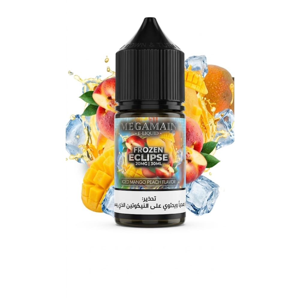 نكهة ميقا ماين خوخ مانجو ايس سولت نيكوتين MEGAMAIN