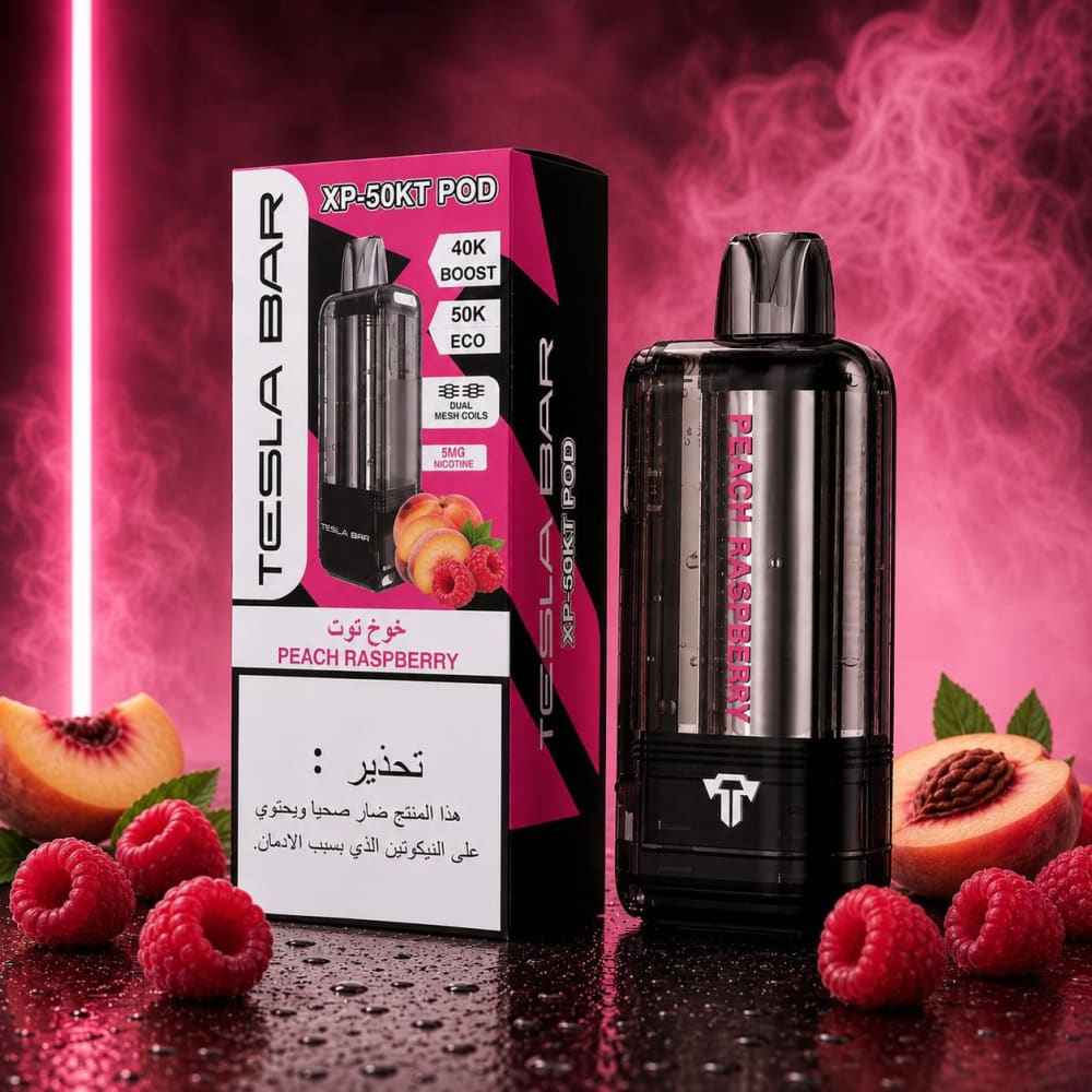 جهاز بطارية تيسلا بار مع بود استخدام مره واحده 50000 شفطة