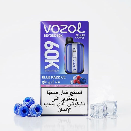 VOZOL BEYOND سحبة سيجارة فوزول بيوند 60000 شفطة عدة نكهات