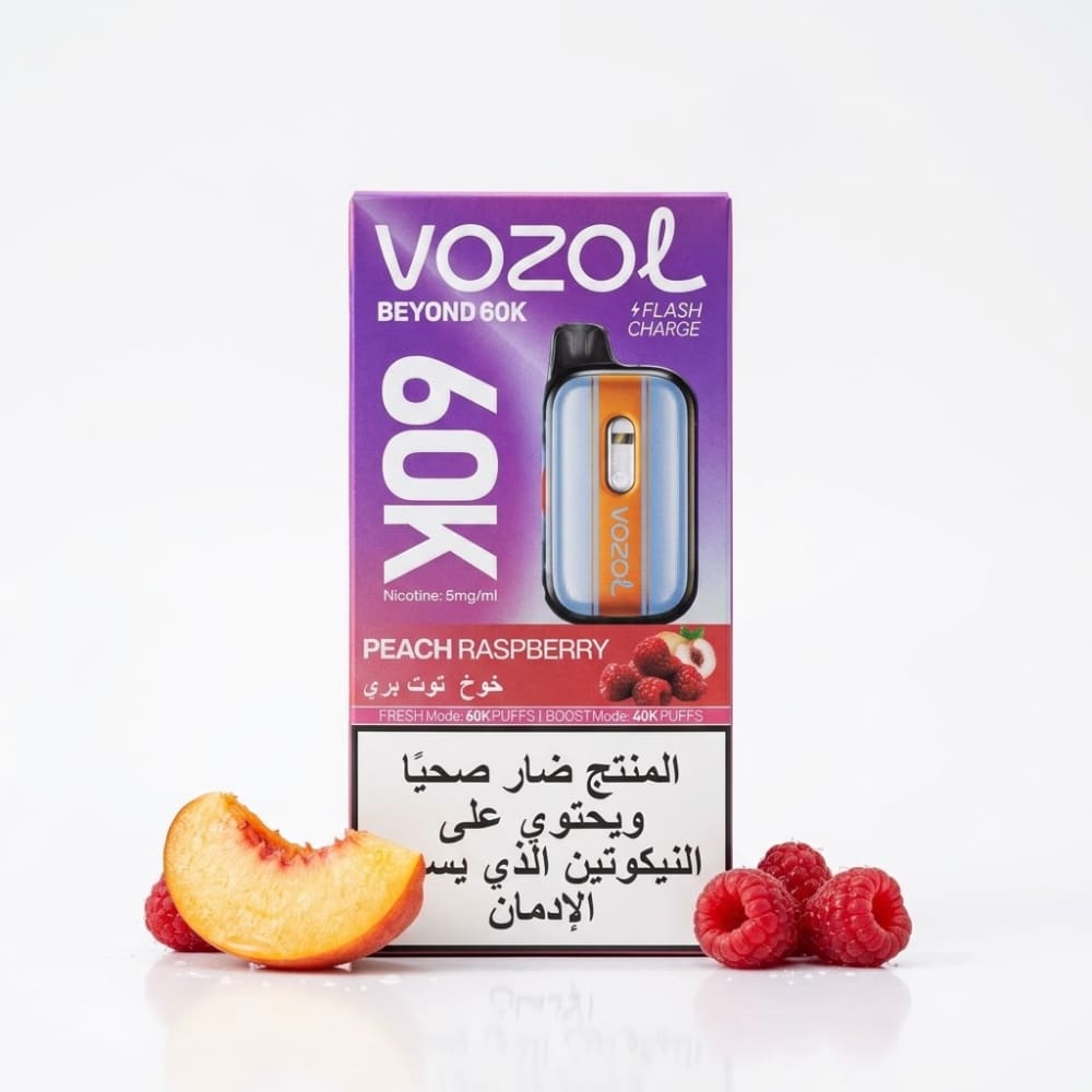 VOZOL BEYOND سحبة سيجارة فوزول بيوند 60000 شفطة عدة نكهات