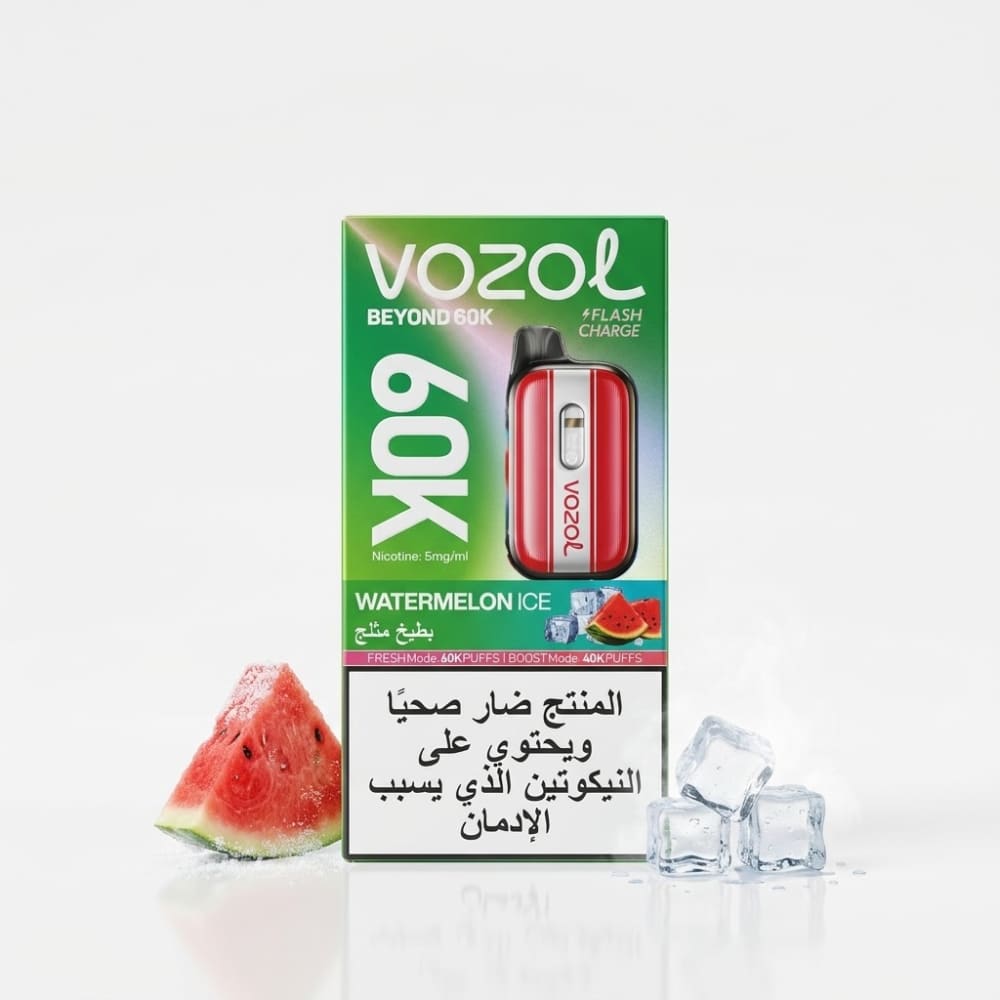 VOZOL BEYOND سحبة سيجارة فوزول بيوند 60000 شفطة عدة نكهات