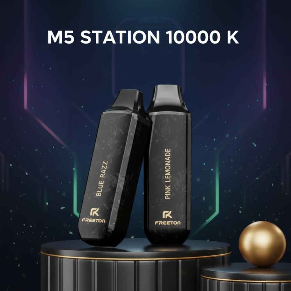 سحبة سيجارة ستيشن 10000 شفطة 20 نيكوتين عدة نكهات استخدام