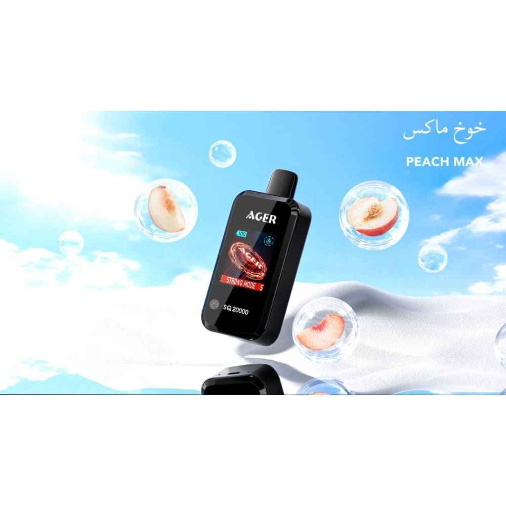 AGER سحبة سيجارة اجير 20000 شفطة 50 نيكوتين عدة نكهات