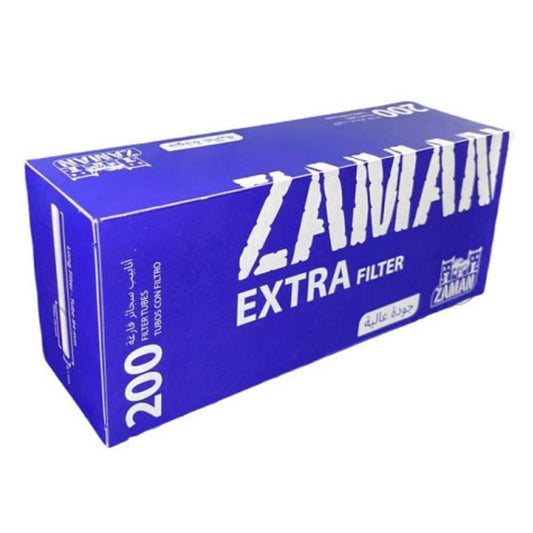 انابيب سجائر تعبئة زمان 200 حبه ازرق ZAMAN فيب سموك