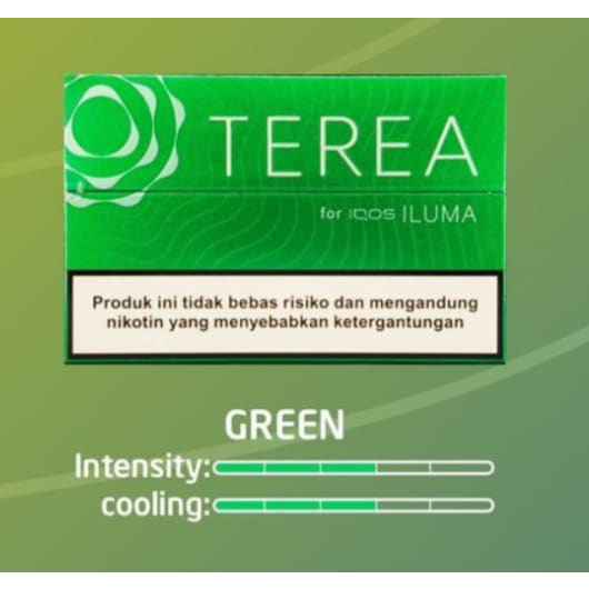 ايكوس تيرا تبغ تسخين IQOS ILUMA HEETS TEREA - اخضر - green