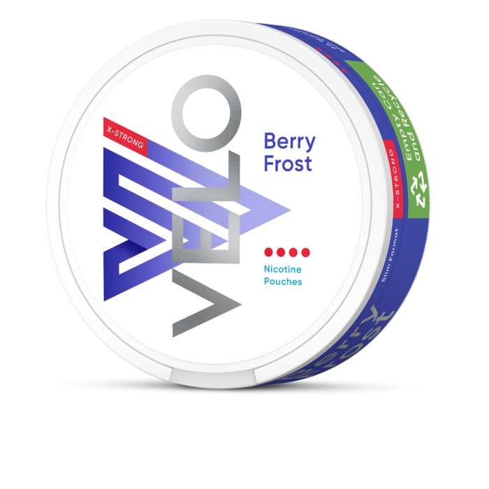 اظرف نيكوتين فيلو عدة نكهات VELO - توت بارد 10 (Berry Forst)