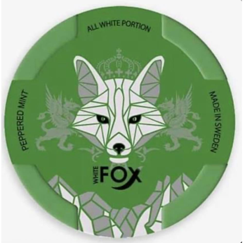 اظرف نيكوتين وايت فوكس عدة نكهات FOX - نعناع فلفل (شكل 2)