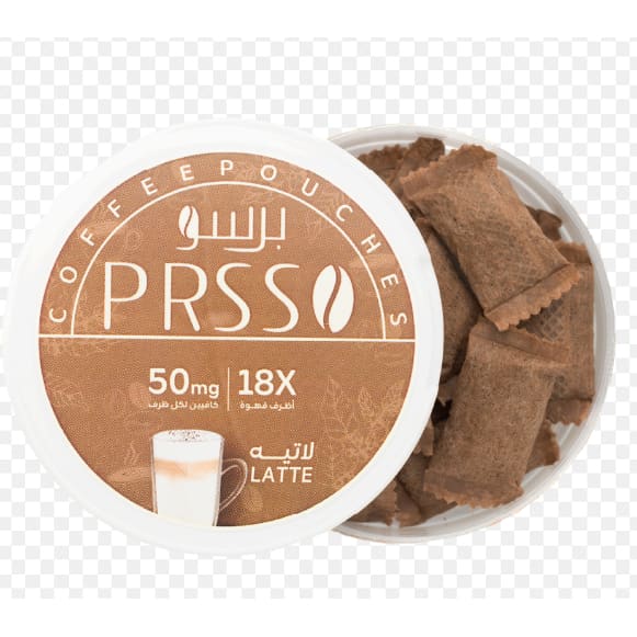 برسو اكياس قهوة بدون نيكوتين فقط تحتوي على كافيين PRSSO
