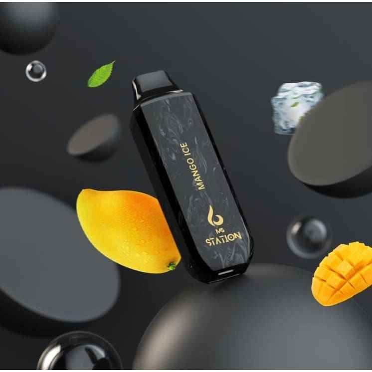 سحبة سيجارة ستيشن 10000 شفطة 20 نيكوتين عدة نكهات استخدام