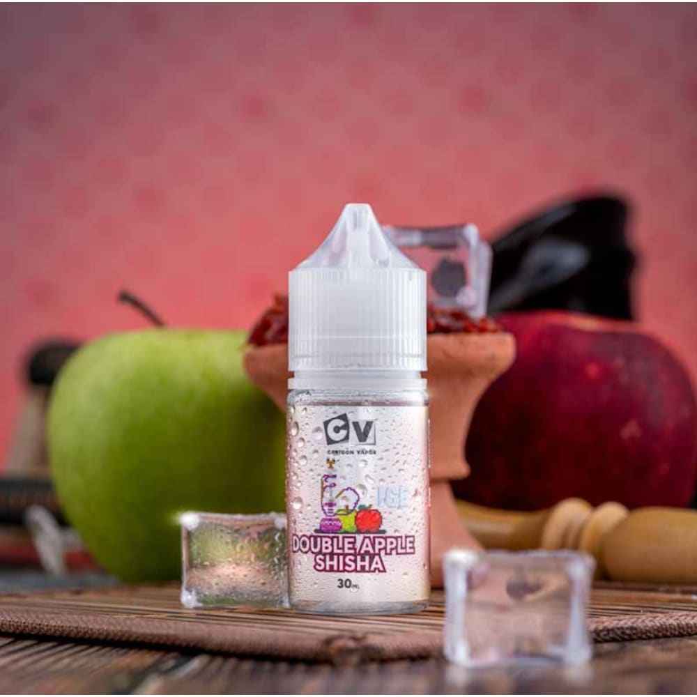 CV نكهة تفاحتين ايس سولت نيكوتين من سي - نيكوتين 30