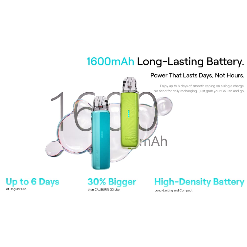 CALIBURN G5 Lite جهاز سحبة وشيشة كاليبرن جي 5 لايت من يو