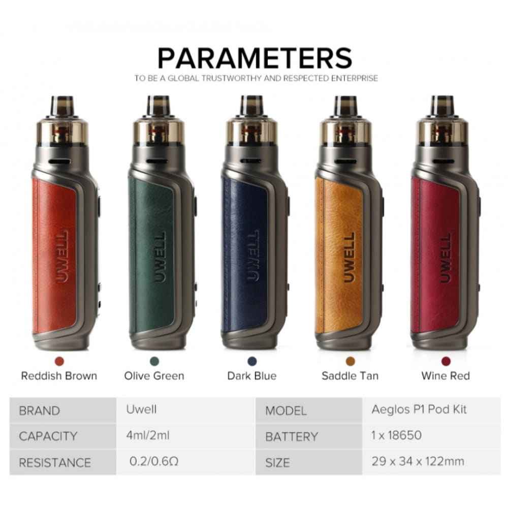 جهاز سحبة وشيشة ايقلوس بي 1 يو ويل AEGLOS P1 UWELL