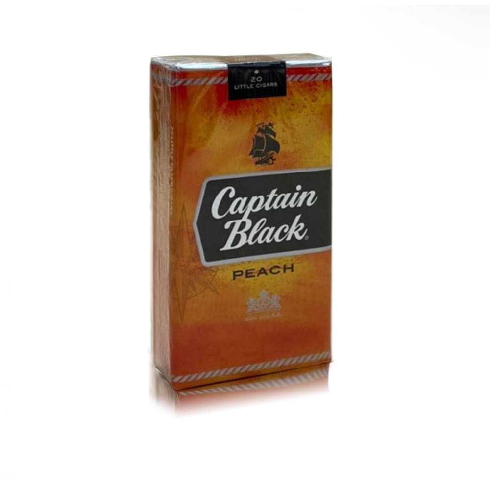 دخان كابتن بلاك خوخ CAPTAIN BLACK PEACH