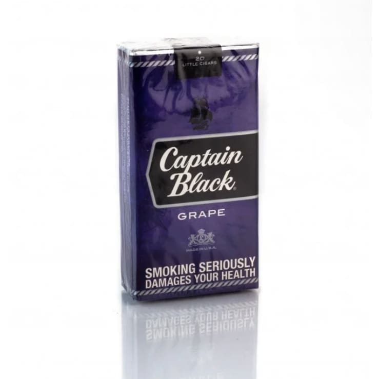 دخان كابتن بلاك عنب CAPTAIN BLACK GRAPE