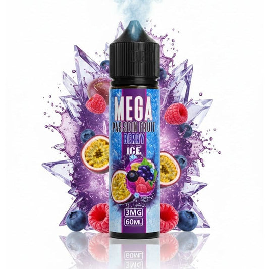 نكهة فيب باشن فروت توت مشكل ايس ميقا - نيكوتين 3