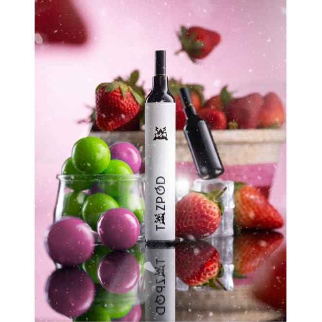 TAZPOD بودات جهاز تاز بود 2000 شفطة 20 نيكوتين عدة نكهات
