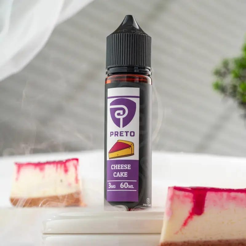 نكهة فيب تشيز كيك من بريتو PRETO - نيكوتين 3