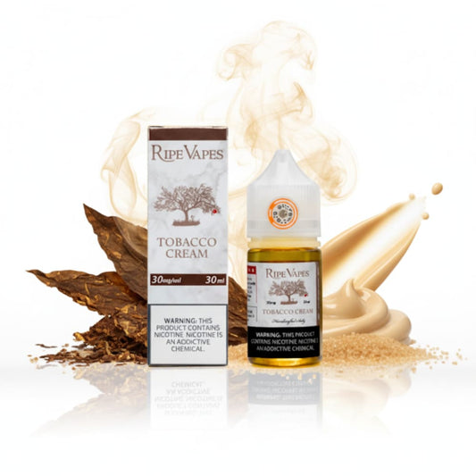 VCT نكهة توباكو كريم في سي تي سولت نيكوتين من رايب فيبز