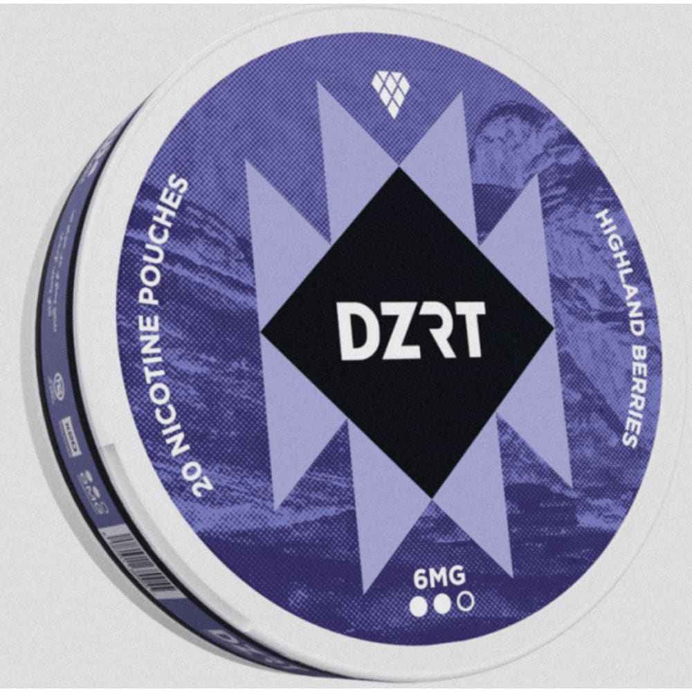 اظرف نيكوتين من شركة دزرت - DZRT NICOTINE POUCHES
