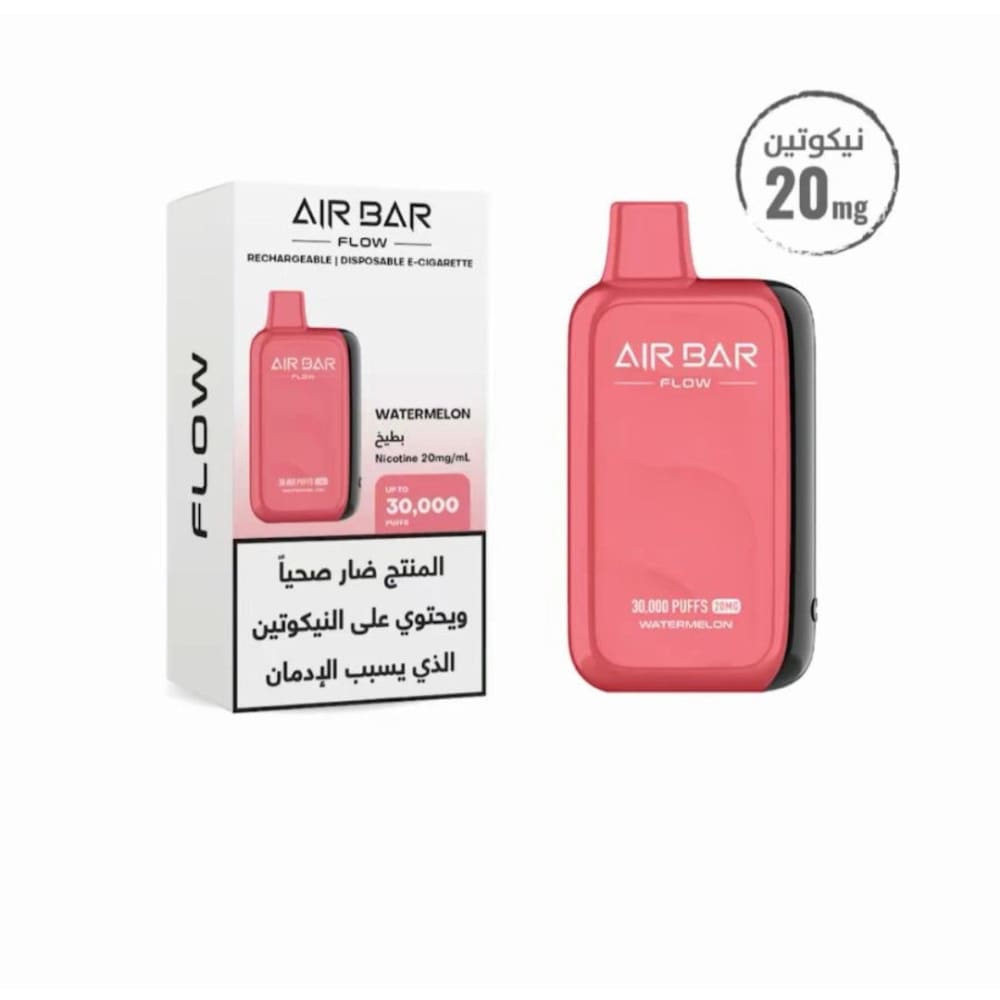 AIR BAR FLOW سحبة سيجارة اير بار فلو 30000 شفطة 50 نيكوتين