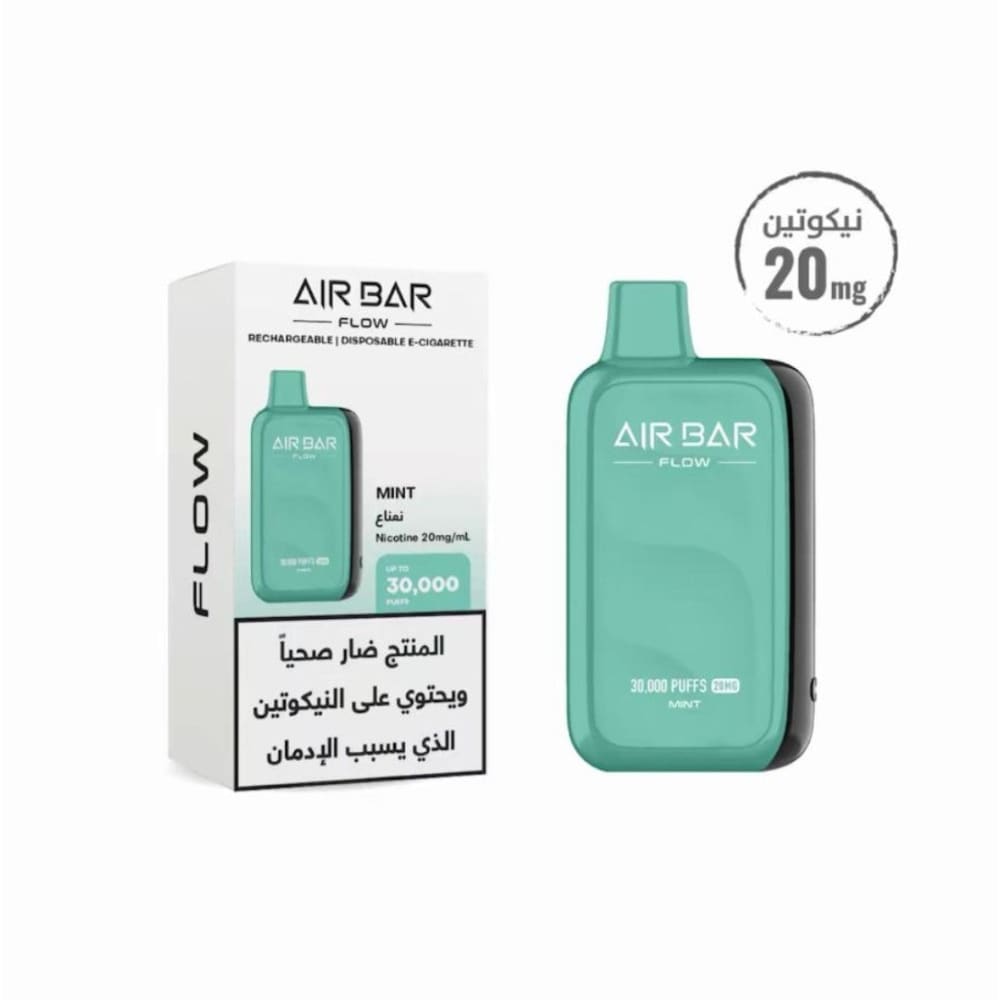 AIR BAR FLOW سحبة سيجارة اير بار فلو 30000 شفطة 50 نيكوتين