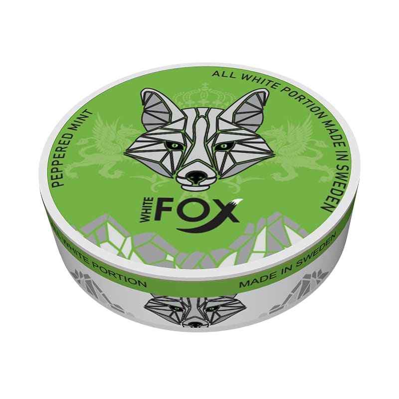 اظرف نيكوتين وايت فوكس عدة نكهات FOX - نعناع فلفل (شكل 1)
