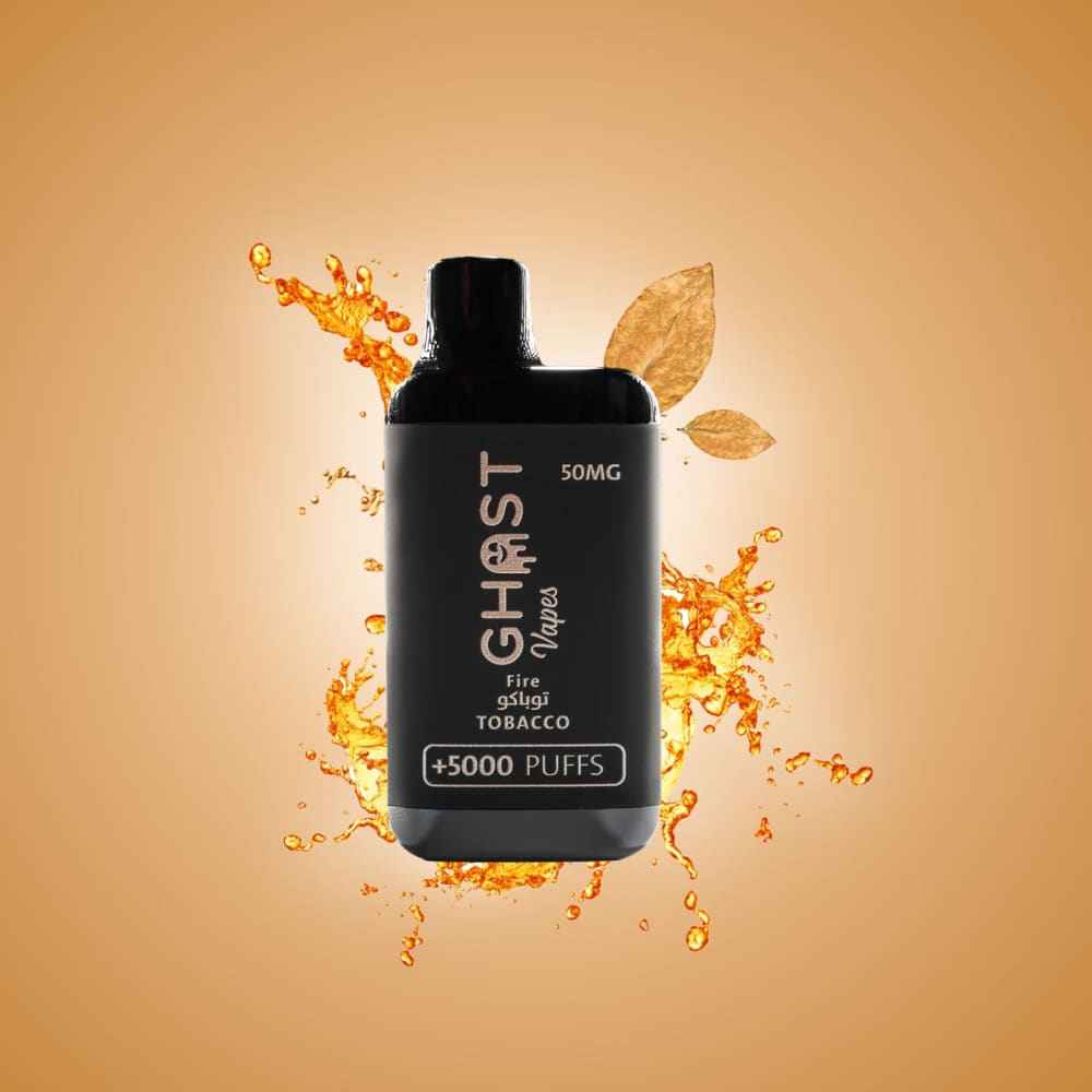 ghost vape سحبة سيجارة قوست فيب 5000 شفطة 50 نيكوتين عدة