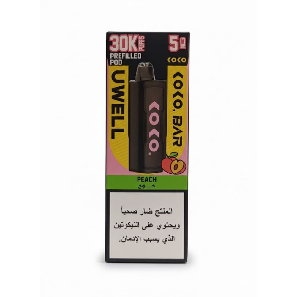 حبة واحدة استخدام بود يو ويل كوكو بار 30000 شفطة 50 نيكوتين