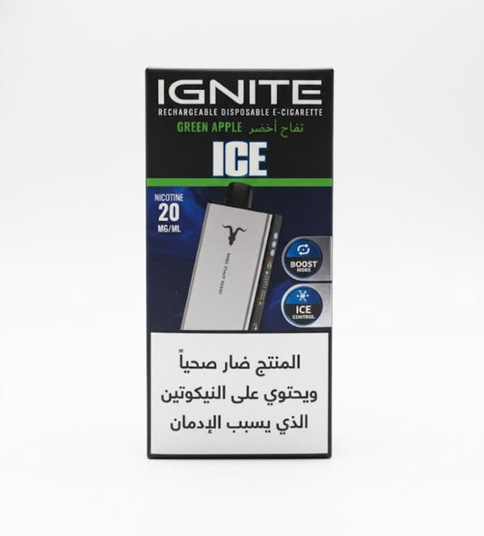 IGNITE سحبة سيجارة اجنايت 40000 شفطة 20 نيكوتين عدة نكهات