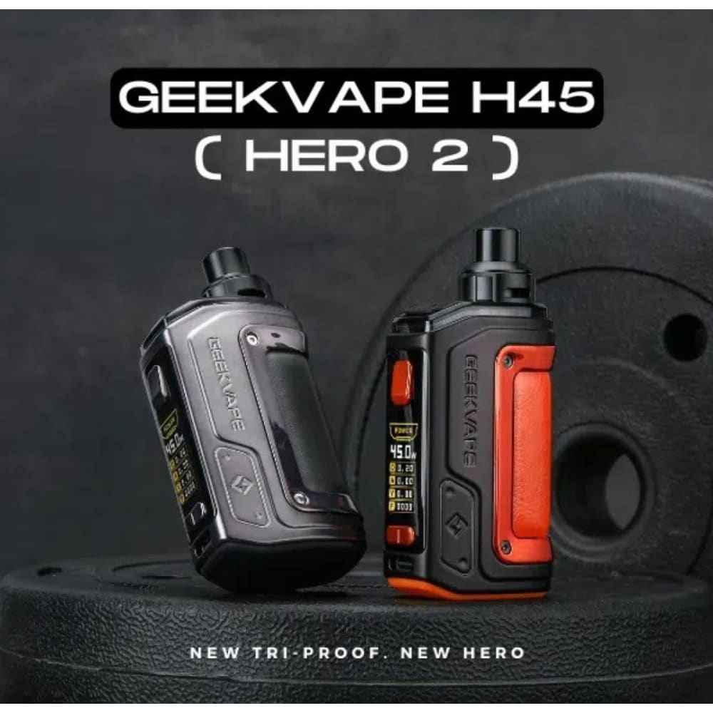 جهاز سحبة و شيشة اتش 45 من جيك فيب H45 geek vape