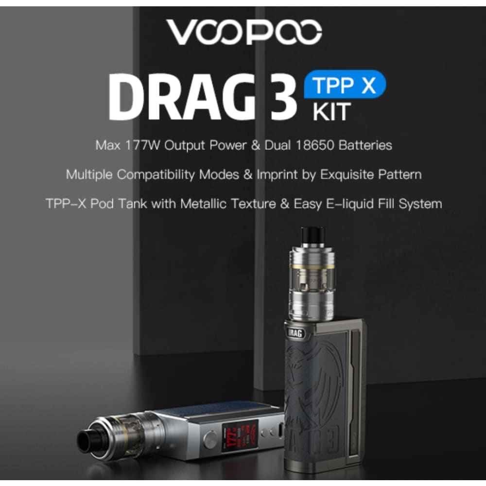 جهاز شيشة دراق 3 الاصدار الثاني DRAG 3 TPP-X