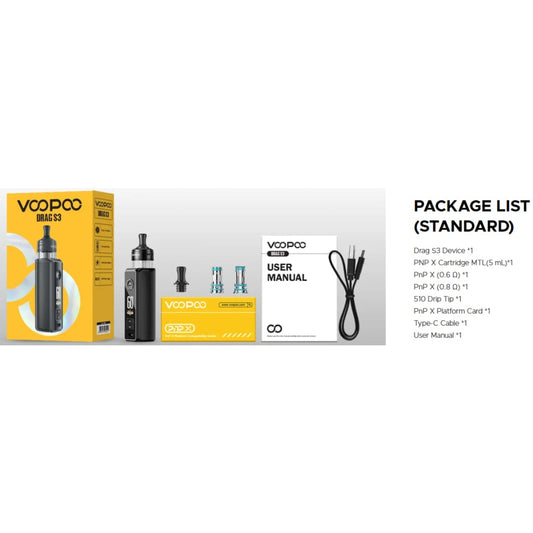 جهاز شيشة دراق اس 3 من فوبو DRAG S3 VOOPOO