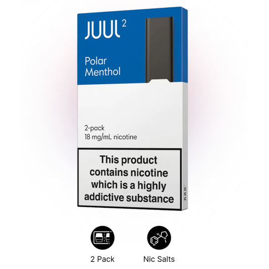 JUUL 2 polar menthol بودات سحبة جول الاصدار الثاني نكهة