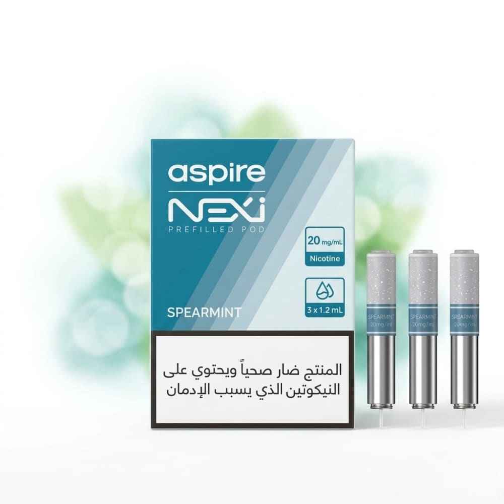علبة واحدة بودات اسباير نيكسي ون 20 نيكوتين Aspire Nexi One
