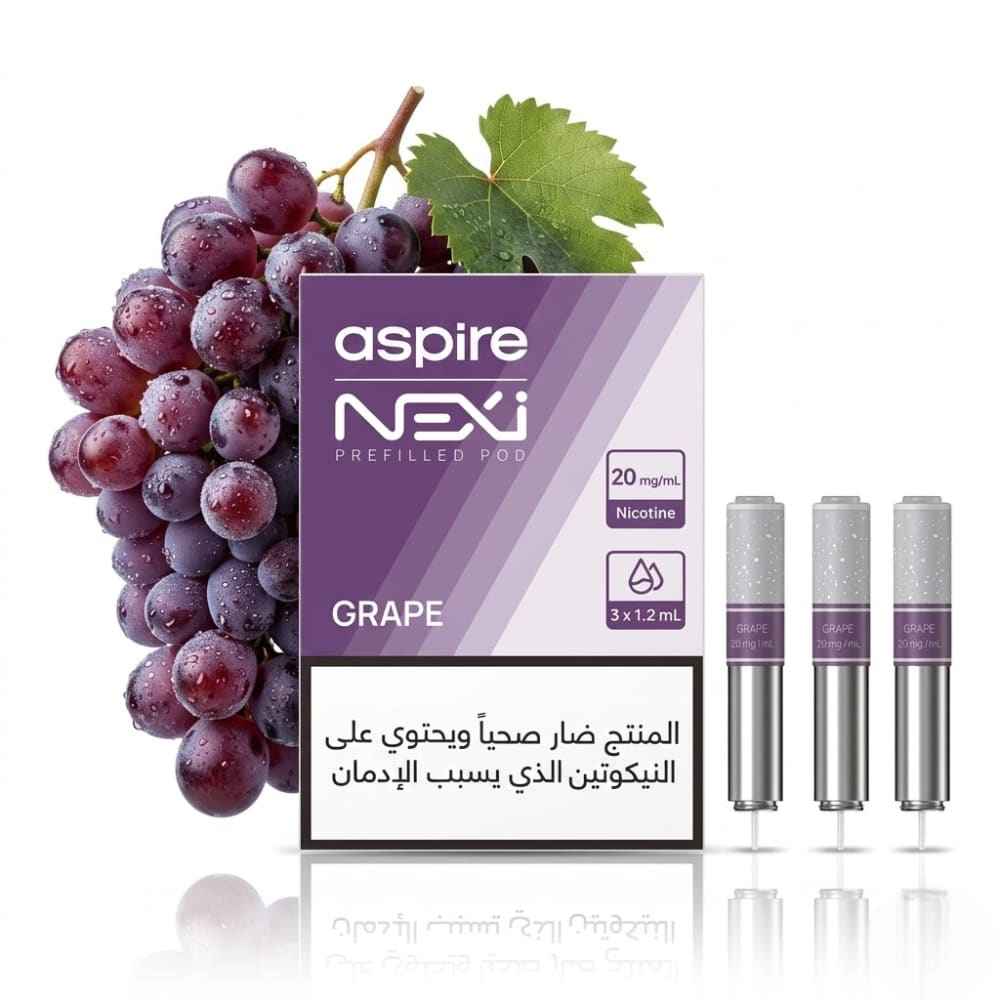 علبة واحدة بودات اسباير نيكسي ون 20 نيكوتين Aspire Nexi One