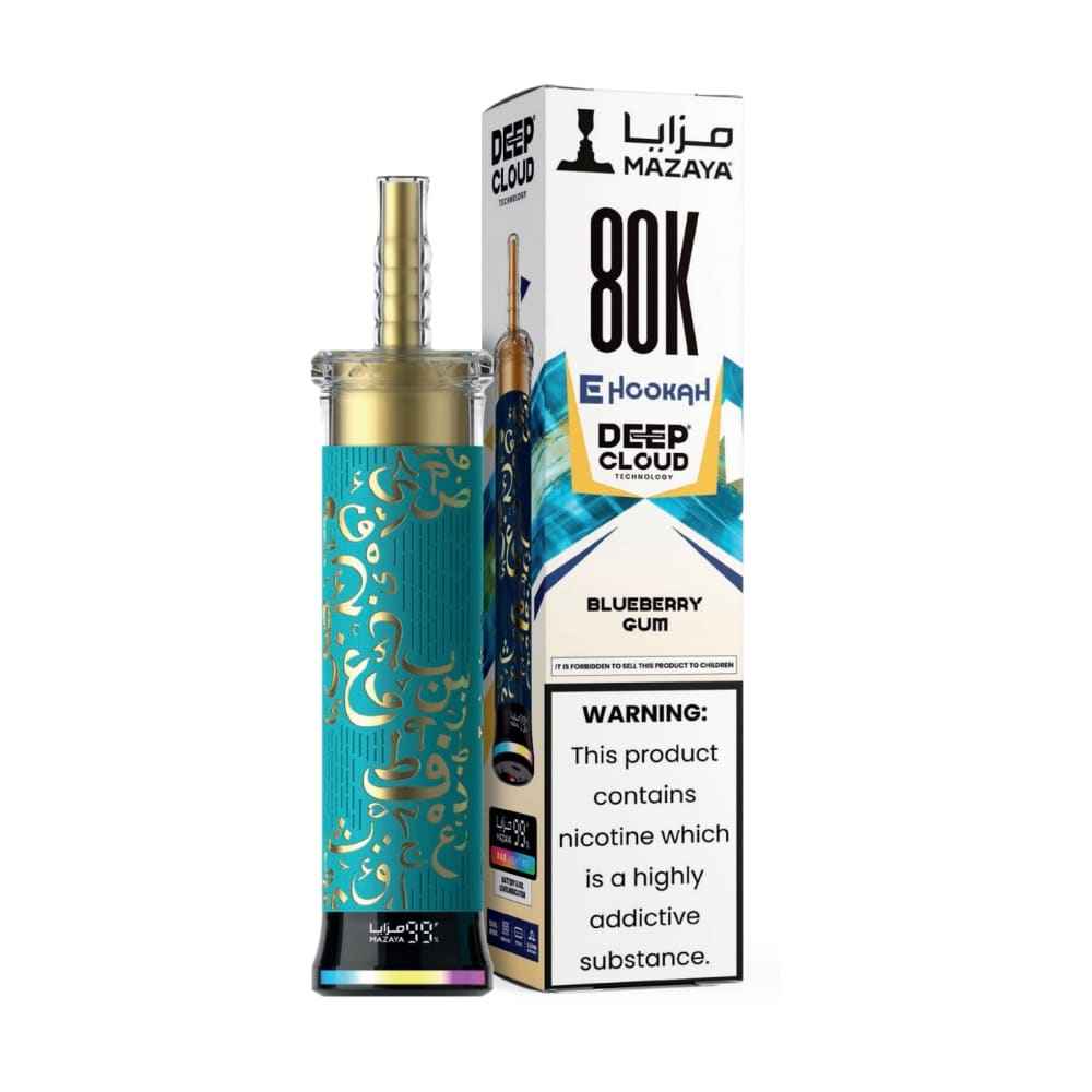 MAZAYA DEEP CLOUD جهاز فيب شيشة مزايا 80000 شفطة 6 نيكوتين