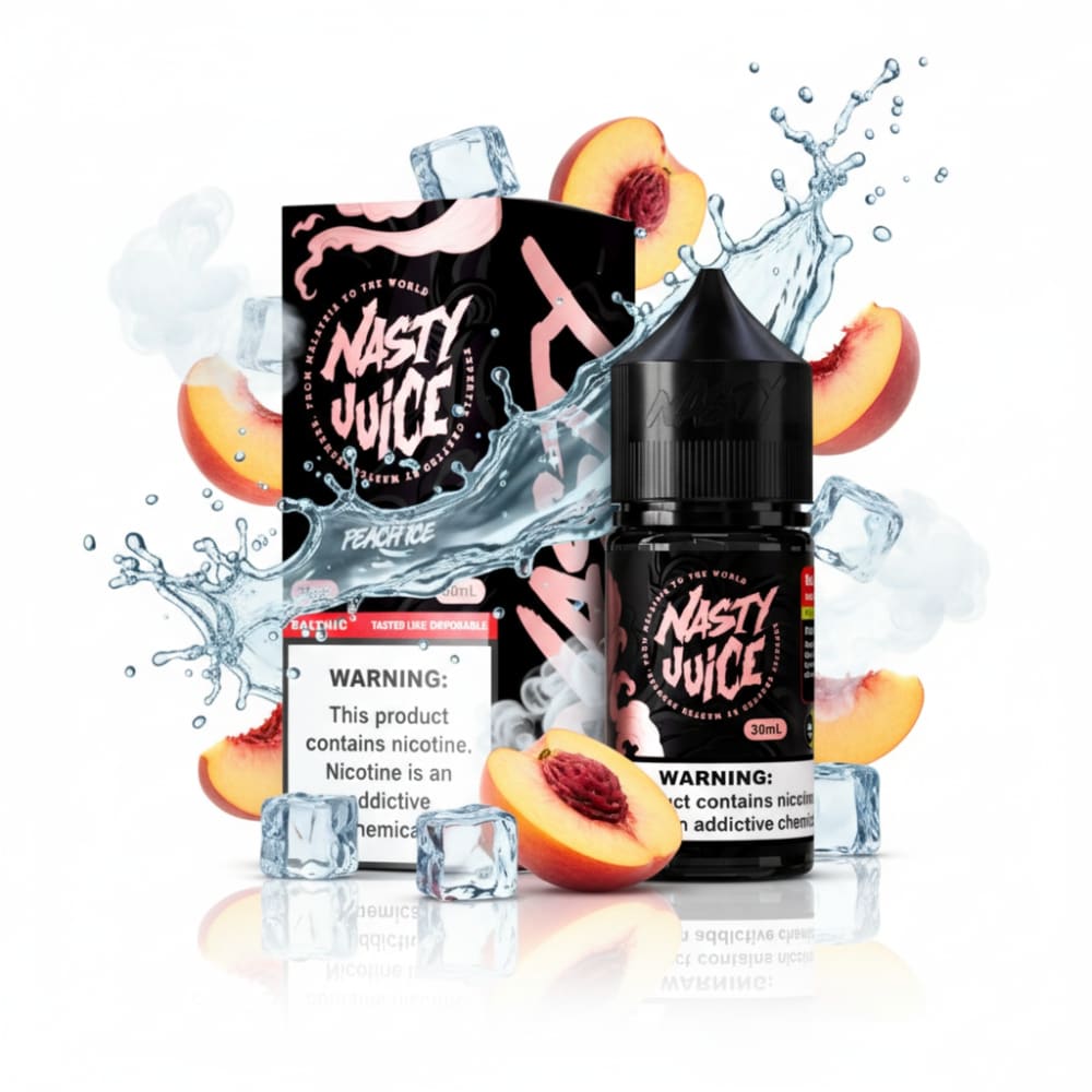 NASTY نكهة خوخ ايس سولت من ناستي - 35 نيكوتين