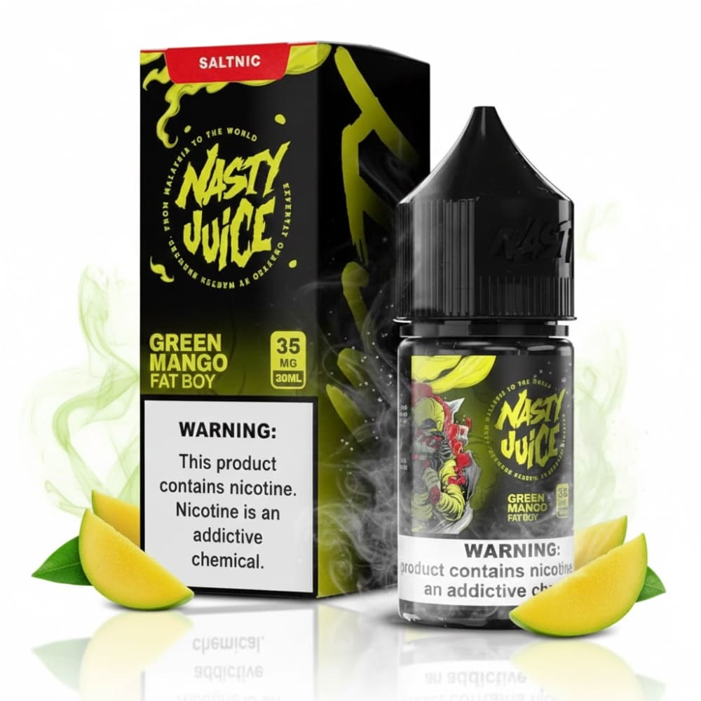 NASTY نكهة مانجو اخضر فات بوي سولت من ناستي