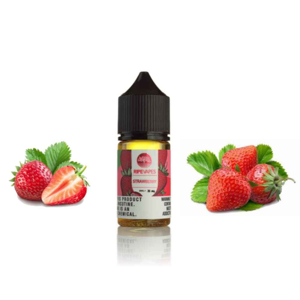 نكهة فراولة سولت نيكوتين من رايب فيبز RIPE VAPES - نيكوتين